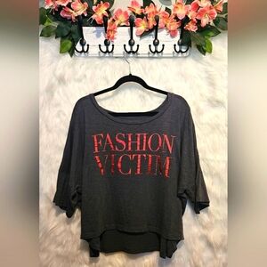 Fashion Victim Oversized Soft Tee